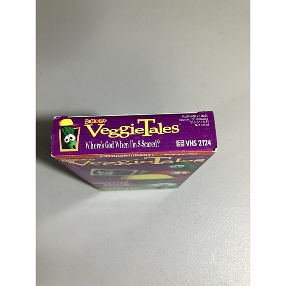 VeggieTales - Wheres God When Im S-Scared (VHS, 1998) - Picture 5 of 5